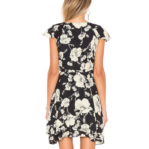 Free People French Quarter Mini Wrap Dress - Picture 5 of 11